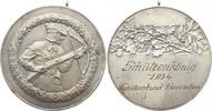 Schützenmedaillen versilberte Bronzemedaille Herreden -