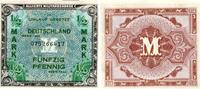 Allgemein 50 Pfennig Alliierte Besatzung 1944. -
