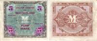 Allgemein 5 Mark Alliierte Besatzung 1944. -