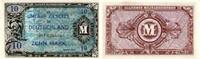 Allgemein 10 Mark Alliierte Besatzung 1944. -