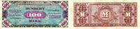 Allgemein 100 Mark Alliierte Besatzung 1944. -