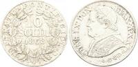 Italien-Kirchenstaat 10 Soldi Pius IX. 1846-1878. -