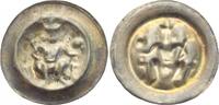 Brakteat  1292-1298 Frankfurt-kaiserliche und königliche Münzstätte Adolph von Nassau 1292-1298. Schöne Patina, gutes sehr schön