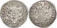 Italien-Kirchenstaat Teston Pius IV. de Medici 1559-1565. -