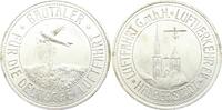 Halberstadt Versilberte Messingmedaille -