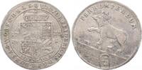 Anhalt-Bernburg 1/3 Taler Victor Friedrich 1721-1765. -