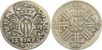 Brandenburg-Preußen 1/12 Taler 1693 Friedrich III. 1688-1701. VF