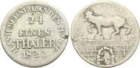 Anhalt-Bernburg 1/24 Taler Alexius Friedrich Christian 1796-1834. -