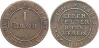 Elberfeld und Umgebung Brotmarke 1816 Winz. Randfehler, sehr sch&ouml;n+ 117.05 元  ＋  62.42 元 运费