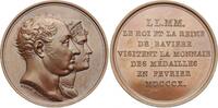 Bayern Bronzemedaille Maximilian I. Joseph 1806-1825. -