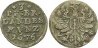 Brandenburg-Preußen 3 Pfennig Friedrich Wilhelm 1640-1688. -