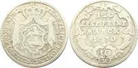 Hohenlohe-Neuenstein-&Ouml;hringen 10 Kreuzer 1770 N Ludwig Friedrich Karl 17... 351.14 元  ＋  62.42 元 运费