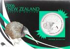 Neuseeland 1 NZD 2006 Kiwi 1 oz Silver 2006 in Coincard Stempelglanz 231.69 US$161.84 US$  +  40.75 US$ shipping