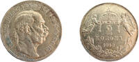 Ungarn 2 Korona Kremnitz- Franz Joseph I. -
