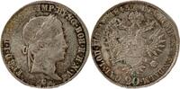 Böhmen 20 Kreuzer 1843 C Prag- Ferdinand I. aEF