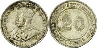 Straits Settlements 20 Cents 1935 Georg V SS+ 155.92 元  ＋  194.90 元 运费