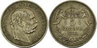 Ungarn 5 Korona 1908 KB Kremnitz- Franz Joseph I of Austria SS 592.48 元  ＋  194.90 元 运费