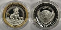Palau 5 Dollars 2014 1 Oz silver- Year of the Horse- partly gold-plated PP 1,169.37 元  ＋  194.90 元 运费