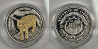 Liberia 10 Dollars 2004 Russia - Siberian Tiger PP 467.75 元  ＋  194.90 元 运费