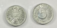 &Ouml;sterreich 5 Schiling 1957 SS+ 2,260.79 元  ＋  194.90 元 运费