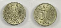 &Ouml;sterreich 50 Groschen 1936 Vorz&uuml;glich+ 584.69 元  ＋  194.90 元 运费