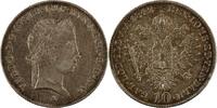 Österreich- Wien 10 Kreuzer 1842 Ferdinand I. AU
