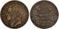 Hessen- Darmstadt 2 Thalers / 3½ Gulden 1840 Ludwig II. VF
