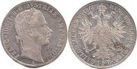 Österreich 1 Florin/ 1 Gulden Franz Joseph I. -