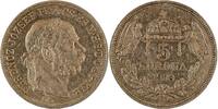Ungarn- Kremnitz Franz Joseph I. 5 Korona 1908 Sehr Schön+