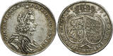 Poland  Augustus II the Strong, Doppeltaler (2 Thaler) Dresden 1699 ILH - RARE XF