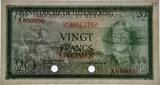 Luxembourg, 20 Francs (1965) - SPECIMEN - Color Trial - PMG 64 EPQ - RARE
