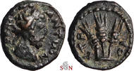 Commodus AE 13 mm - Bostra, Arabia - three corn ears - RPC 6742 -