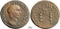 Trajanus Decius AE 25 mm - Pisidia, Antioch - vexillum with eagle -