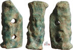 Egyptian Faience Bes Amulet Pendant - Late Period, 664-332 BC -
