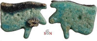 Egyptian Faience Udjat / Wedjat Eye - Late Period, 664-332 BC -