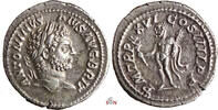   Caracalla Denarius - Hercules holding club and branch - RIC 206 a  185.38 US$  +  shipping