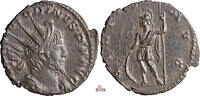   Victorinus Antoninianus - VIRTVS AVG - Elmer 699 - rare with Virtus st... 214.34 US$  +  shipping