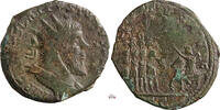   Postumus Double Sestertius - EXERCITVS AVG - Very Rare - Ex Zschucke C... 550.34 US$  +  shipping