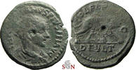 Gordianus III. AE 22 mm - THRACE, Deultum - she-wolf suckling twins -