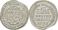 Hohenlohe-Waldenburg-Schillingsfürst 1/12 Taler Ludwig Gustav 1656-1697 -