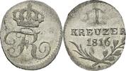 Württemberg Kreuzer Friedrich I. 1806-1816. -