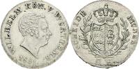 Württemberg 6 Kreuzer Wilhelm I. 1816-1864. -