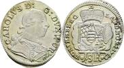 Württemberg 15 Kreuzer Karl Eugen 1744-1793. -