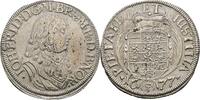 Brandenburg-Ansbach Gulden zu 2/3 Taler Johann Friedrich 1667-1686 -