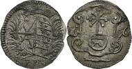 Sachsen-Albertinische Linie Pfennig Friedrich August I. (August der Starke) 1694-1733 -