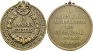 Sachsen-Albertinische Linie Tragbare, bronzene Prämienmedaille Albert 1873-1902 -