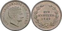 Baden-Durlach Cu-Kreuzer Ludwig 1818-1830 -
