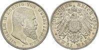Württemberg 2 Mark Wilhelm II. 1891-1918 -