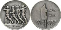 Schweiz-Eidgenossenschaft Silberne Gussmedaille -