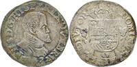 Belgien-Brabant 1/5 Ecu philippe Philipp II. von Spanien 1555-1596 -